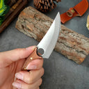 Handcrafted Stainless Steel Chef Knife Set for BBQ and Cutting