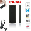 Ultra-Thin Mini Voice Recorder Espia 4-32GB HD Dictaphone