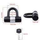 U Lock With Key Anti-Theft Compact Disc Brake Locks