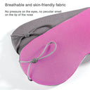 Sleeping Eye Mask Block Out Light Soft Travel Aid Eyeshade