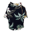 Hawaiian Style Pet Shirt: Pineapple Print Breathable Dog Clothes  ourlum.com Navy Blue tree S 