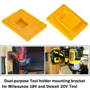 Wall-Mounted Battery Storage Rack for Makita Bosch Dewalt Milwaukee Tools