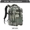 Tactical Backpack 3 Day Assault Pack Molle 38/45L Waterproof