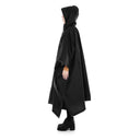 3-in-1 Waterproof Rain Poncho Lightweight Hooded Coat