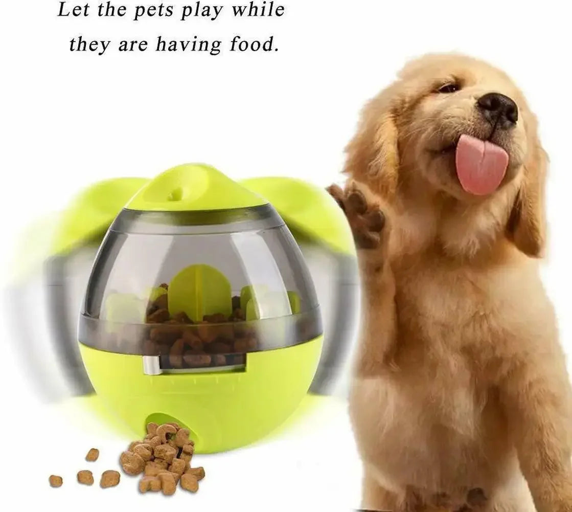 Interactive Dog Toys Slow Food Ball Food Dispenser IQ Treat Ball Smarter Pet Toys For Dogs Playing Training Balls Pet Supplies