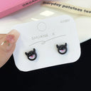 Kiss Jewelry Cute Monster Eyes Stud Earrings Trendy Kpop Fashion Gift