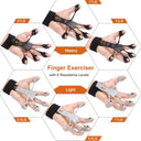 Adjustable Finger Strengthener - 6 Levels of Resistance