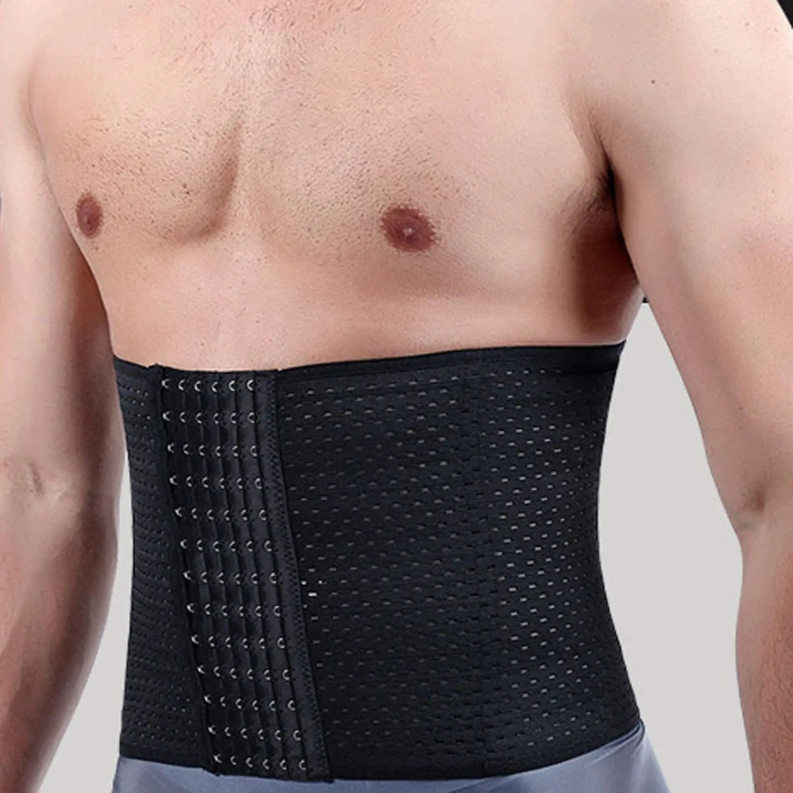 Men's Slimming Waist Trainer Corset for Tummy Control & Enhanced Workout Performance