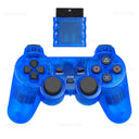 Wireless Controller For PS2 PS1 Gamepad Dual Vibration Shock