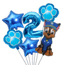 Paw Patrol Dog Balloon Set Chase Skye Marshall Birthday Fun