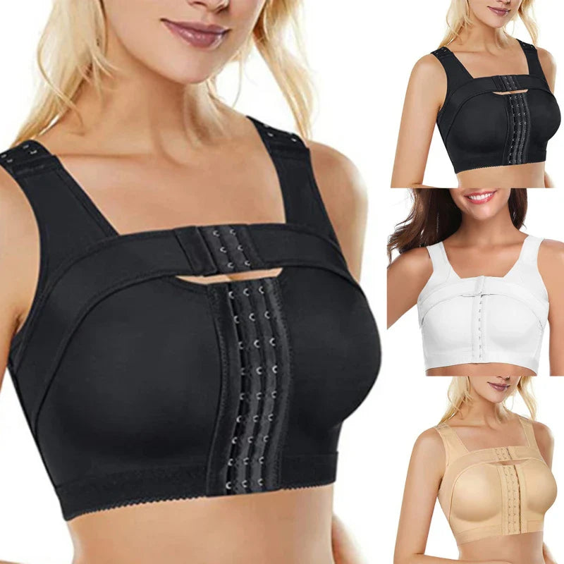 Adjustable Comfort Shapewear Bra - Medium Control Fitness Vest for All Women