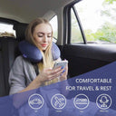 Ultimate Memory Foam Travel Neck Pillow for Comfort