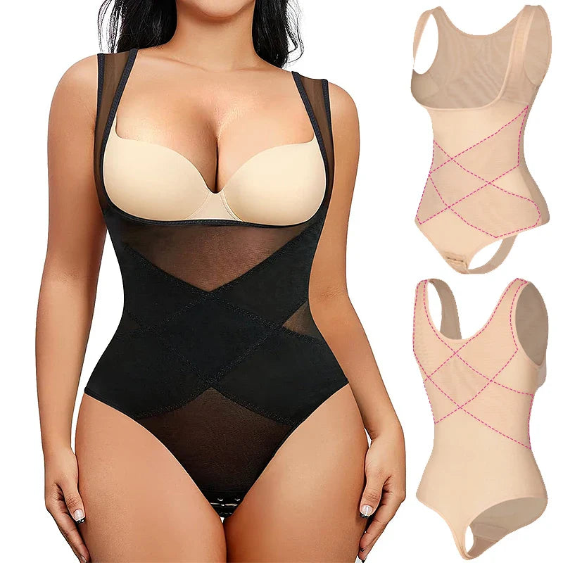 Ultimate Women's Shapewear Bodysuit: Tummy Control & Butt Lifter for All Occasions