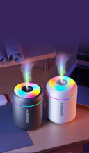 180ML Portable USB Aroma Humidifier with LED Lights Compact