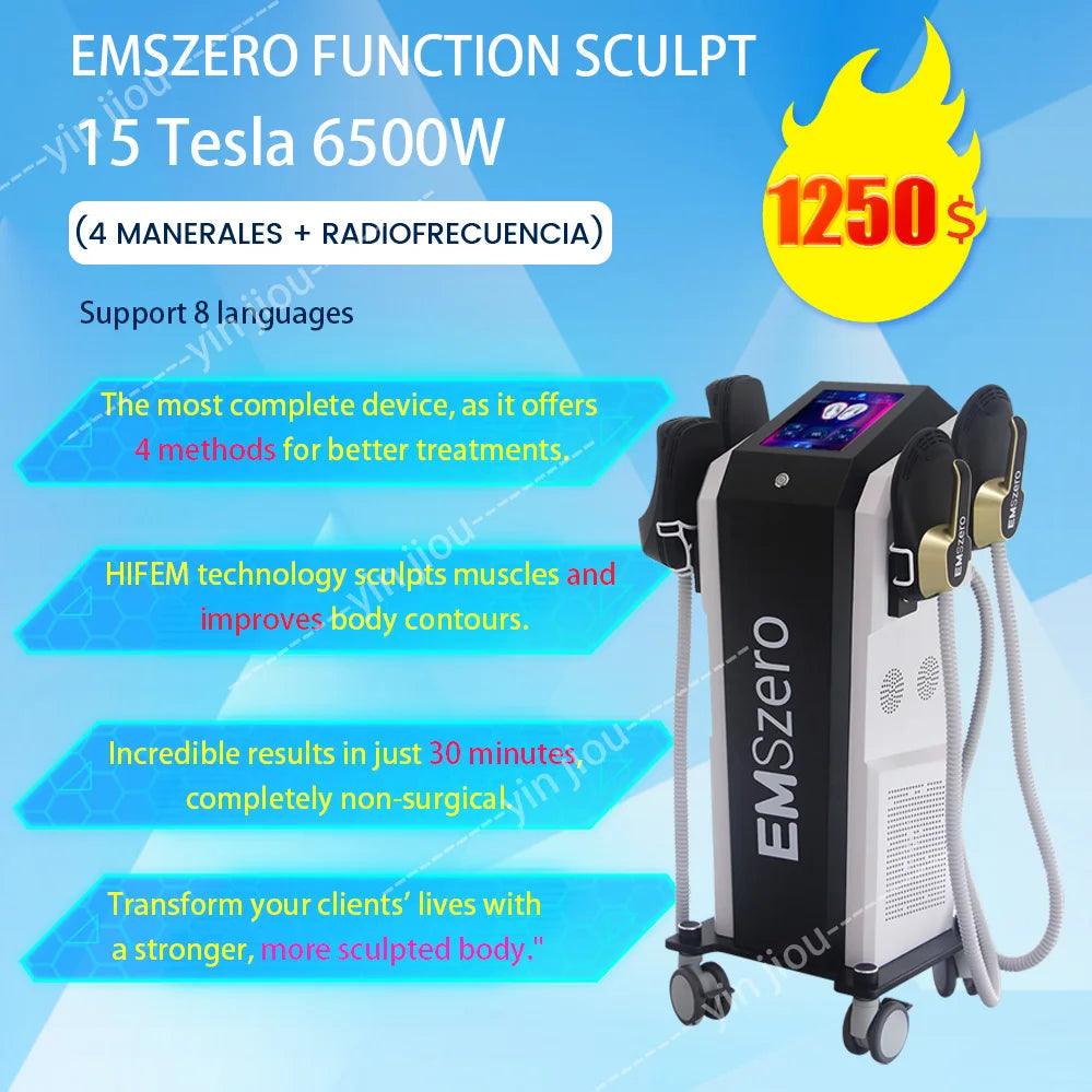 ems body sculpt machine emszero maquina profesional 15 Tesla 6500W EMSzero NEO New System Slimming Machine