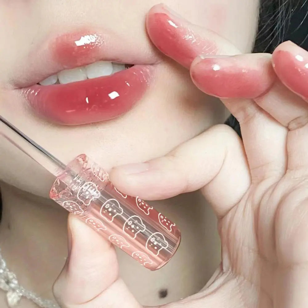 Cherry Pink Lip Plumper: Vibrant Matte Lip Gloss with Long-lasting Moisture