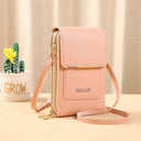 Soft Leather Crossbody Phone Purse Stylish Wallet for Women