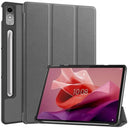  Tab P12 Tri-Fold Magnetic Cover for Xiaoxin: Stylish Protection & Stand功能  ourlum.com Grey Tab P12 2023 12.7 