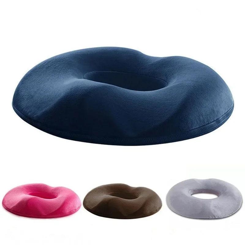 Orthopedic Tailbone Pain Relief Memory Foam Seat Cushion for Hemorrhoid and Prostate Support