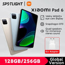 【World Premiere】Xiaomi Pad 6 Snapdragon 870 Processor 128GB/256GB 144Hz WQHD+ 11-inch Display 8840mAh 33W Fast Charging Tablet  ourlum.com   