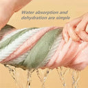 Double Thick Dry Hair Towel Double Sides Use Dry Hair Cap