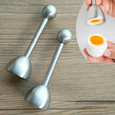 Stainless Steel Boiled Egg Topper Kitchen Cooking Tool