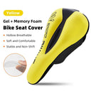 Comfortable 6-Color Gel Memory Foam Bicycle Seat Cover