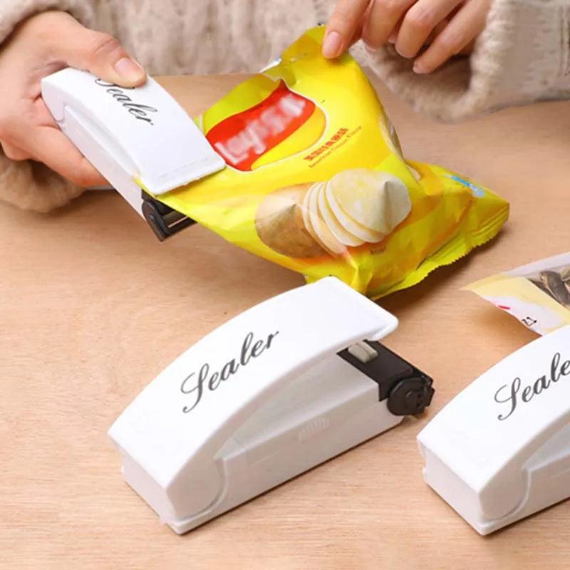 Plastic Heat Bag Sealer Portable Food Packaging Clip Kit  ourlum.com   