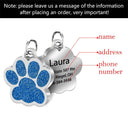 Personalized Stainless Steel Pet ID Tag for Dogs and Cats  ourlum.com U  