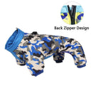 Winter Dog Coat for Small to Medium Breeds - Stylish Outdoor Pet Jacket to Keep Your Pup Warm and Cozy  ourlum.com Zipper Blue S 