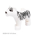 Big Farm Animals Building Blocks Set: Creative Educational Toy Blocks  ourlum.com White Tiger  