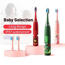 Vibrant Kids Electric Toothbrush Gentle Cleaning Rechargeable