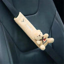 Cute Cartoon Car Seat Belt Shoulder Pad Plush Cushion Pet Doll Harness Support  ourlum.com 7  