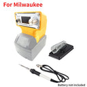 Compact Wireless Soldering Iron for 18V Makita Dewalt Milwaukee Bosch