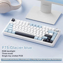 AULA F75 2.4G Wireless Bluetooth Wired Gaming Mechanical Keyboard RGB 75% Layout