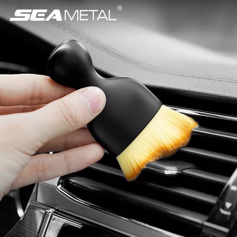 SEAMETAL Car Interior Air Outlet Cleaning Brush - Complete Car Interior Cleanliness  ourlum.com   
