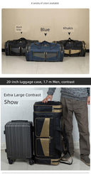 Large Capacity 90 Liters Men Working Quilt Travel Bag