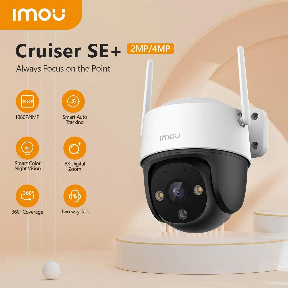 IMOU Cruiser SE+ Outdoor Security Camera: Advanced AI Human Detection  ourlum.com   