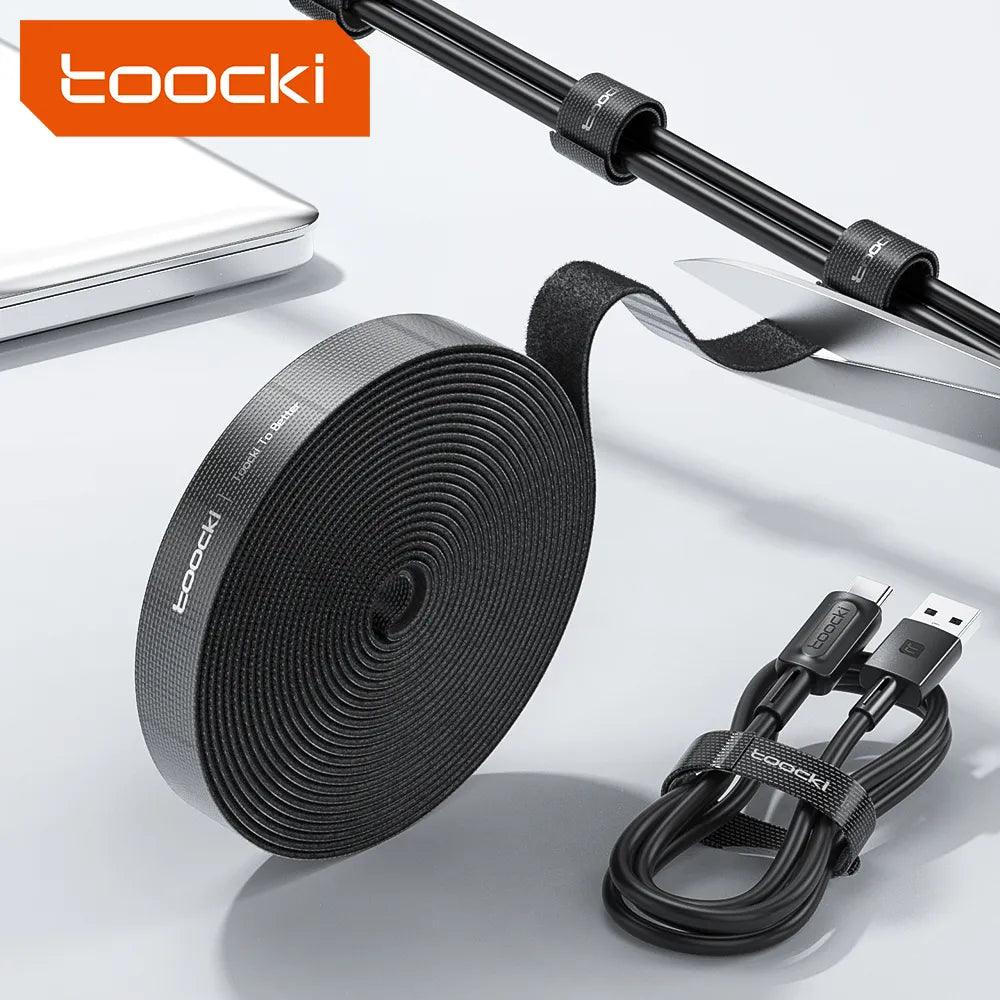 Toocki Cable Organizer & Wire Winder for iPhone and Samsung Devices  ourlum.com   