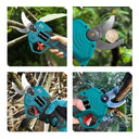 Cordless 30mm Brushless Electric Pruning Shears for Garden