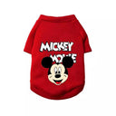 Disney Mickey Warm Dog Hoodie: Stylish Pet Clothing for Small to Medium Breeds  ourlum.com 2 S 