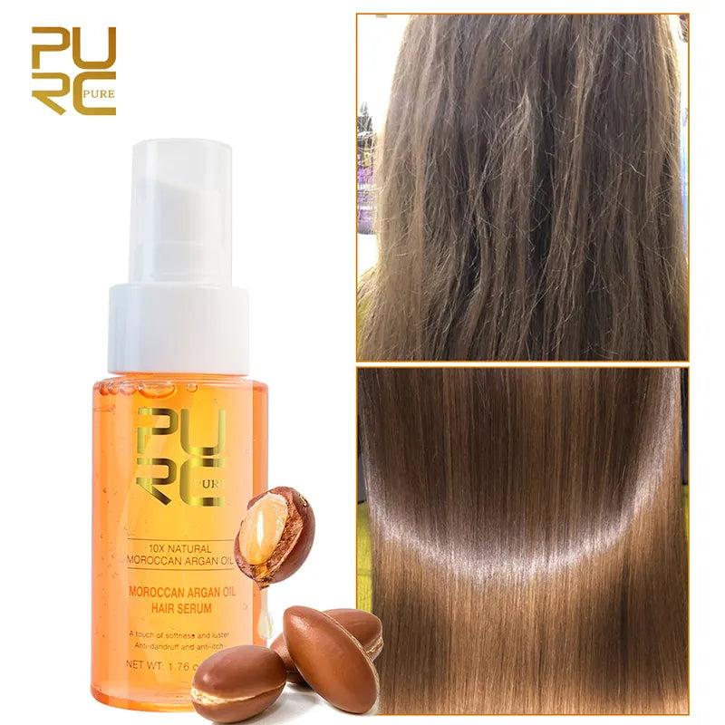 Argan Oil Hair Serum: Frizz Control & Scalp Care - Nourishing Elixir  ourlum.com CHINA  