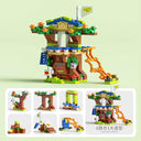 City Vehicles Building Blocks Set for Creative Kids: Construct Fire Car, Police Truck, Crane, Tank, Helicopter Bricks.  ourlum.com 8732-3  