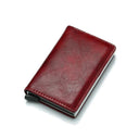 RFID Blocking Men's Wallet Stylish Card Holder with Money Clip