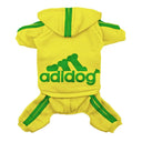 Spring Dog Hoodies: Stylish Letter Print Pet Hoodie for Small Dogs  ourlum.com Yellow Dog Clothes XS 0.5-1.2KG United State