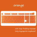 Enhanced Gaming Pudding Keycaps Dual-Color Backlit Set