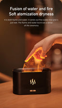 Multi-Function Ultrasonic Aroma Diffuser with Colorful Flame Simulation