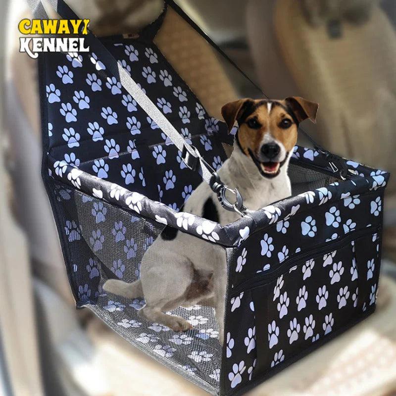 Cawayi Kennel Dog Car Seat Hammock: Stylish Front Seat Protection for Pet Travel  ourlum.com   