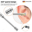 Stainless Steel Ear Pick Set for Gentle Ear Care Cleaning