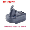 18V Battery Adapter for Dyson V6 V7 V8 Compatible With Makita Dewalt Milwaukee Bosch